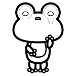 frog_01-sad-blackwhite