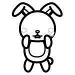 rabbit_sad-blackwhite