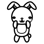 rabbit_sad-monochrome