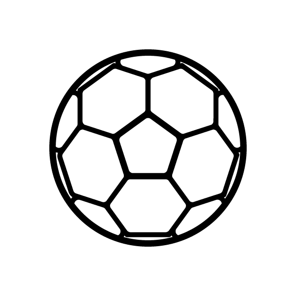 かわいいサッカーボールの無料イラスト 商用フリー オイデ43
