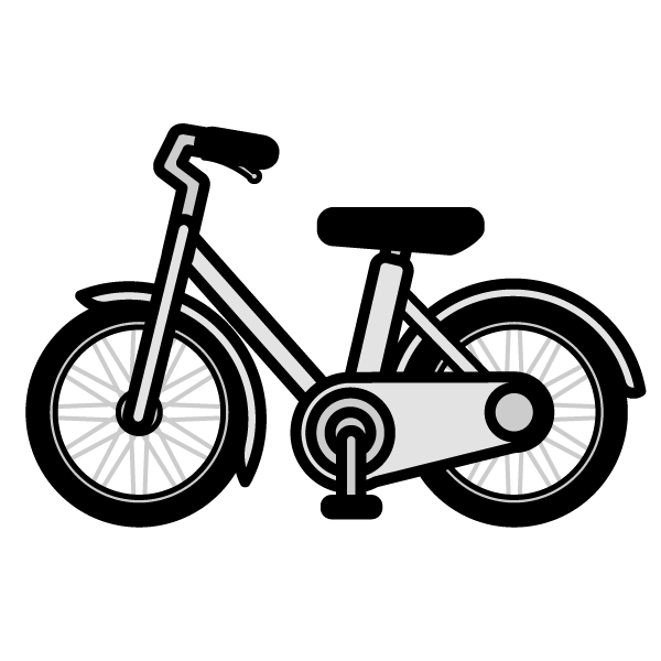 無料イラスト画像 トップ100手書き 自転車 イラスト 簡単