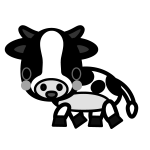 cow_side-monochrome