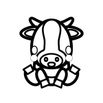 cow_sit-blackwhite
