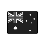national-flag_australia-monochrome