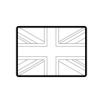 national-flag_england-blackwhite