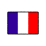 national-flag_france-handwrittenstyle