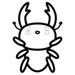 stag-beetle_01-blackwhite
