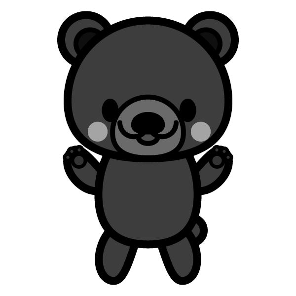 bear_stand-monochrome