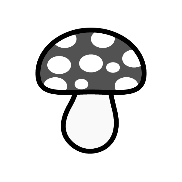 mushroom_01-monochrome
