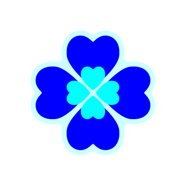 heart_clover-blue-nonline