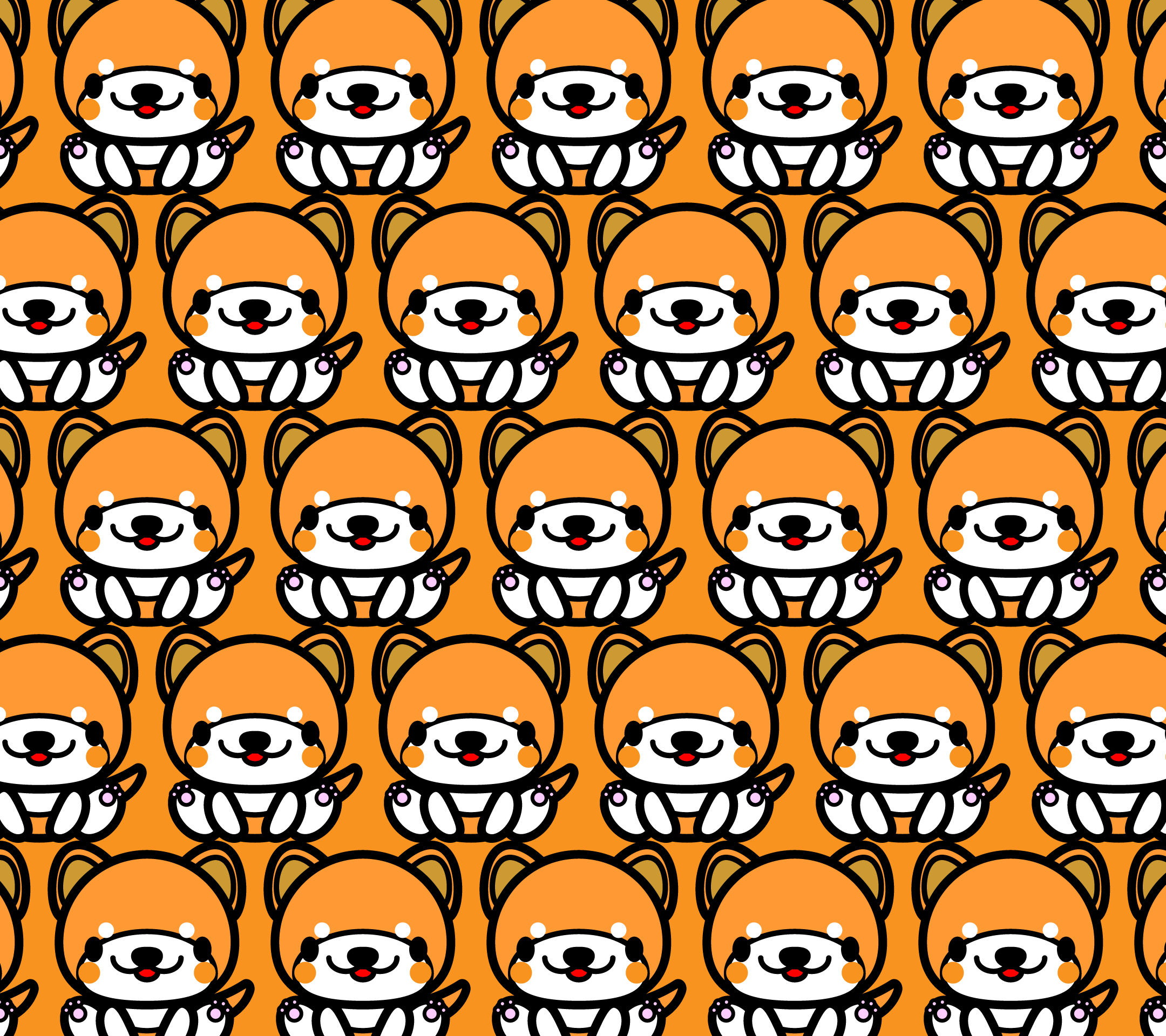 wallpaper4_sitakita-dog-fiill-orange-android