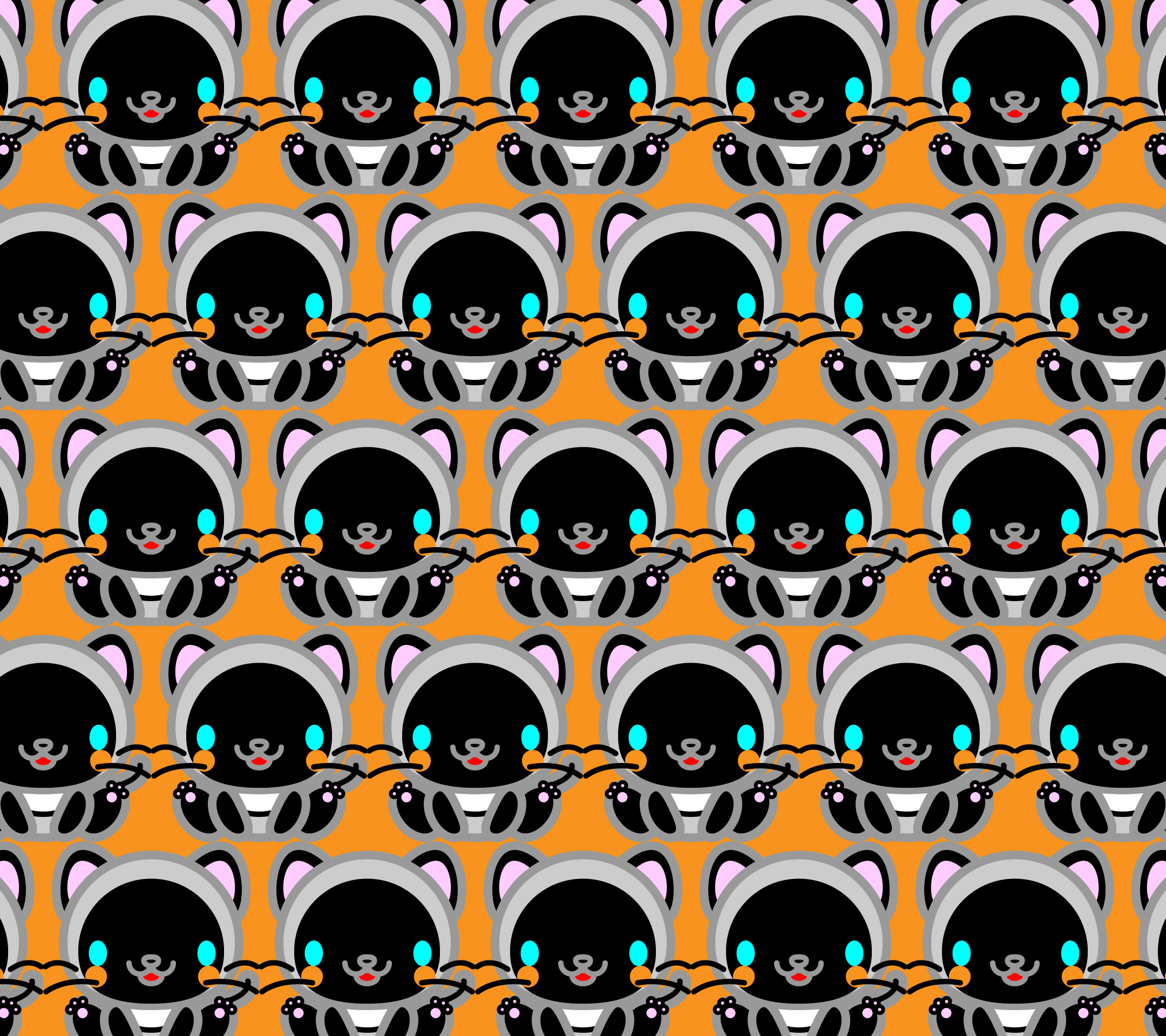 wallpaper4_sitsiamesecat-fiill-orange-android